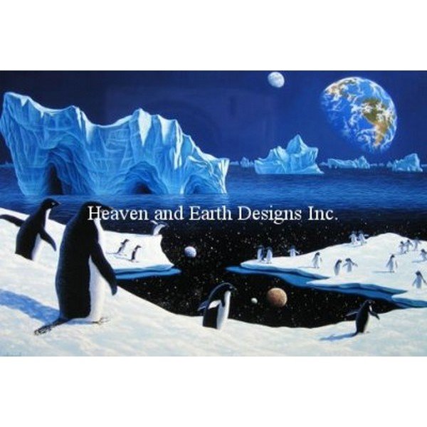 画像1: HAED(Heaven and Earth Designs)図案（チャート） - Schim Schimmel - Penguins (1)