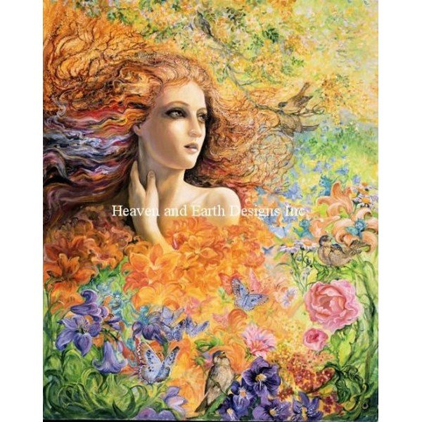 画像1: HAED(Heaven and Earth Designs)図案（チャート） - Josephine Wall - Summer Breeze JW (1)