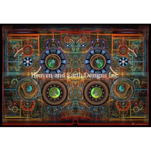 画像1: HAED(Heaven and Earth Designs)図案（チャート） - Fractals - Fractal 3 (1)