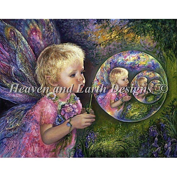 画像1: HAED(Heaven and Earth Designs)図案（チャート） - Josephine Wall -Fairy Bubbles (1)