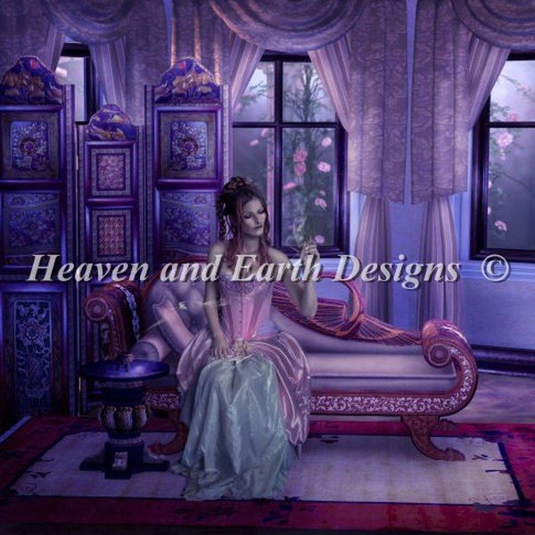 画像1: HAED(Heaven and Earth Designs)図案（チャート） - Ida Larsen - Lingering Dream (1)