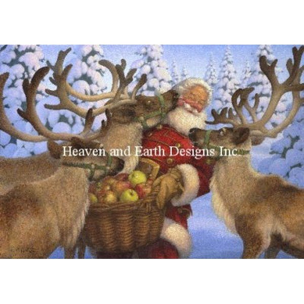 画像1: HAED(Heaven and Earth Designs)図案（チャート） - Scott Gustafson - Santas Treat (1)