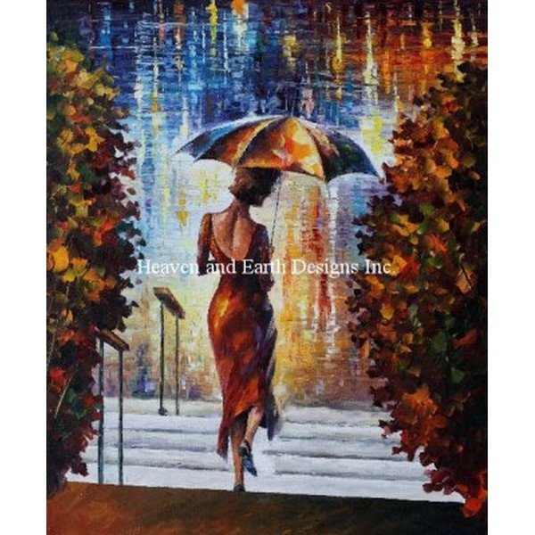 画像1: HAED(Heaven and Earth Designs)図案（チャート） - Leonid Afremov - At The Steps (1)