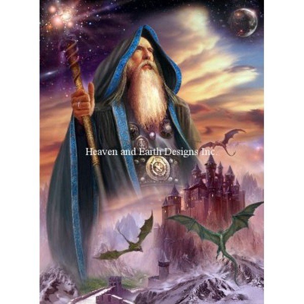 画像1: HAED(Heaven and Earth Designs)図案（チャート） - Jan Patrik Krasny  - The Wizard Septimus (1)