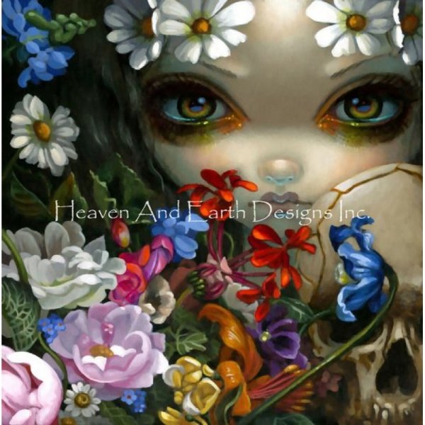 画像1: クロスステッチ キット[HAEDレギュラー]Faces Of Faery 239 Request A Size- 25ct -Heaven and Earth Designs (1)