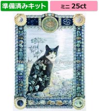 画像1: クロスステッチキット（準備済み）[HAEDミニ] Mini Cancer Chesterton25ct - Heaven and Earth Designs (1)