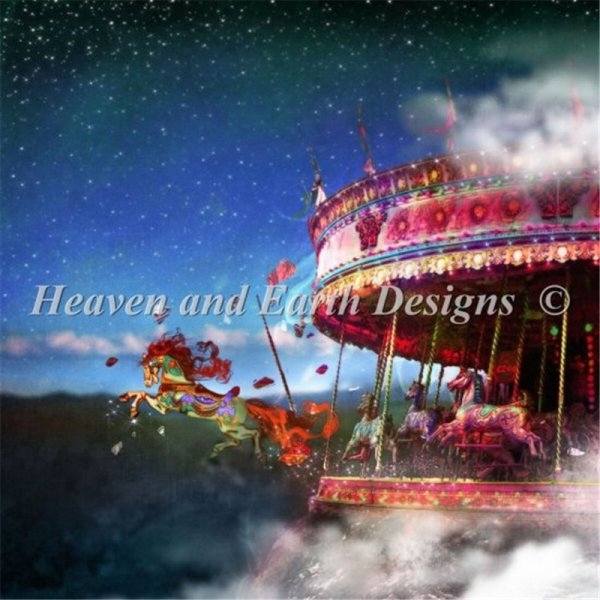 画像1: クロスステッチキット Leap Of Faith - Heaven and Earth Designs(HAED) (1)