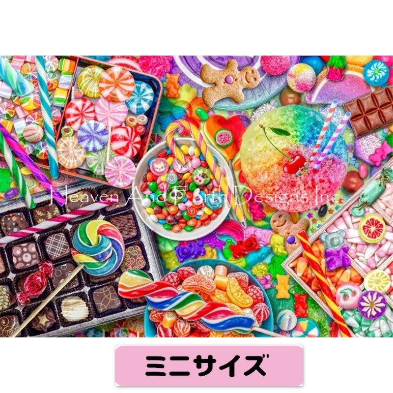 クロスステッチキット 【HAEDミニ】Mini Candylicious - Heaven and Earth Designs(HAED)